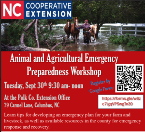 Cover photo for Animal and Agricultural Emergency Preparedness Workshop - September 30th, 2025